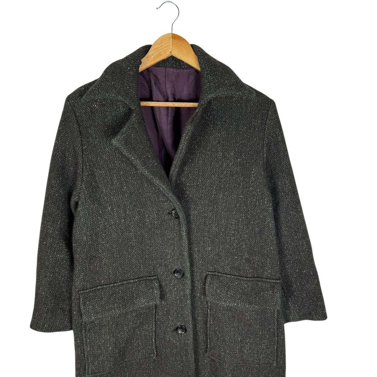 Yohji Yamamoto 🔥I WISH Y’S BIS YOHJI YAMAMOTO HEMP OVERCOAT JACKET Size M / US 6-8 / IT 42-44 - 2 Thumbnail