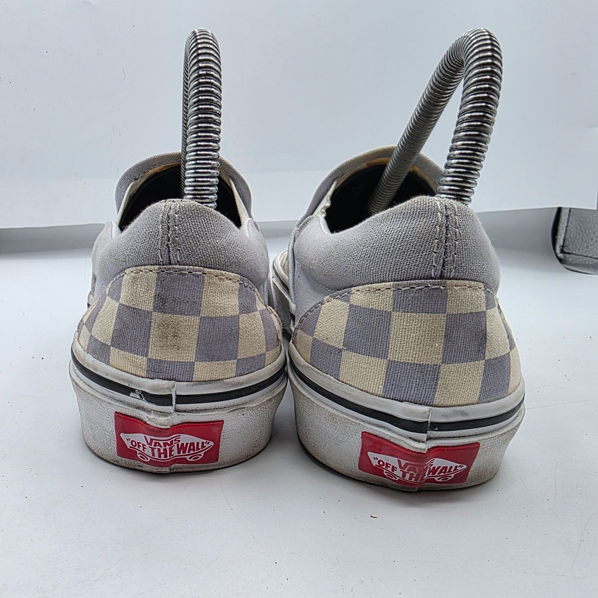 Vans Vans Checkerboard Slip-On Shoes Womens Size 7 Purple Beige C Size US 7 / IT 37 - 5 Thumbnail