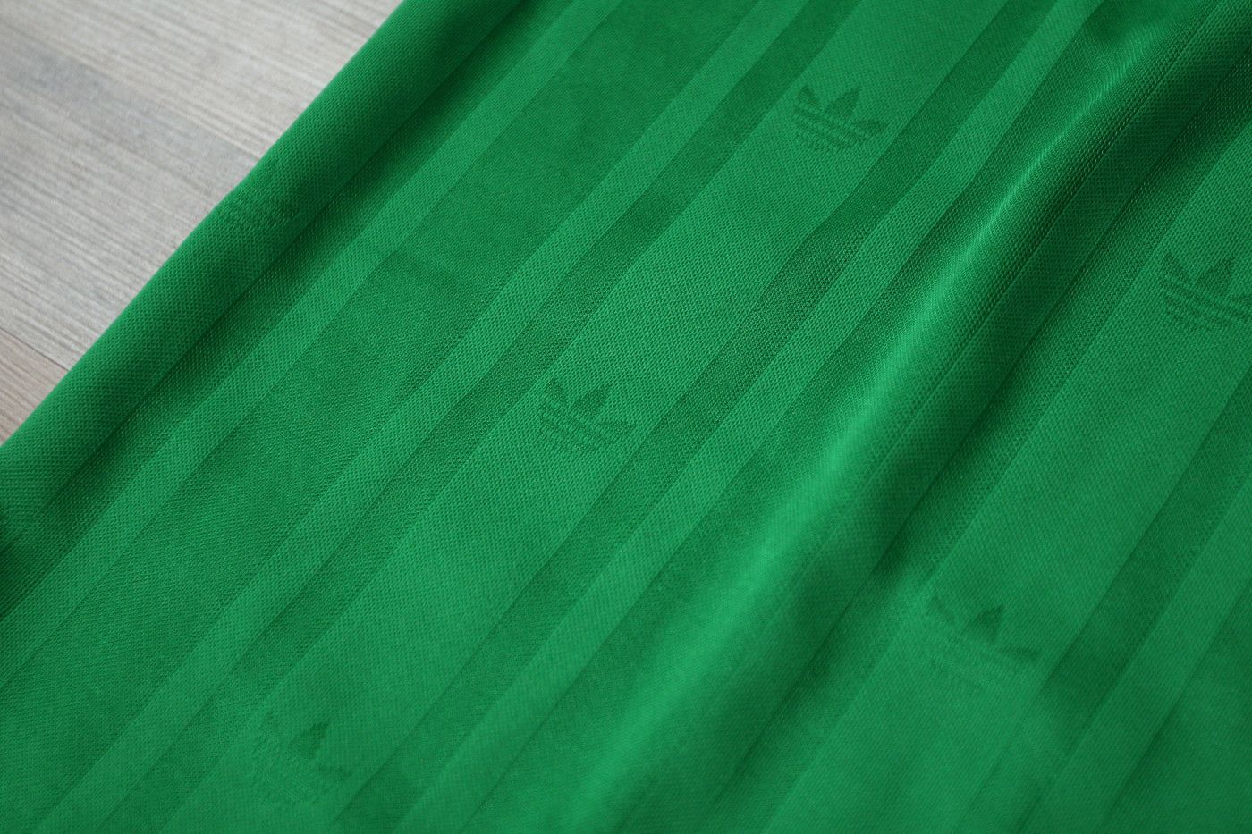 Adidas × Vintage Vintage Adidas Template Football Shirt Jersey Green 80s Size US L / EU 52-54 / 3 - 3 Thumbnail