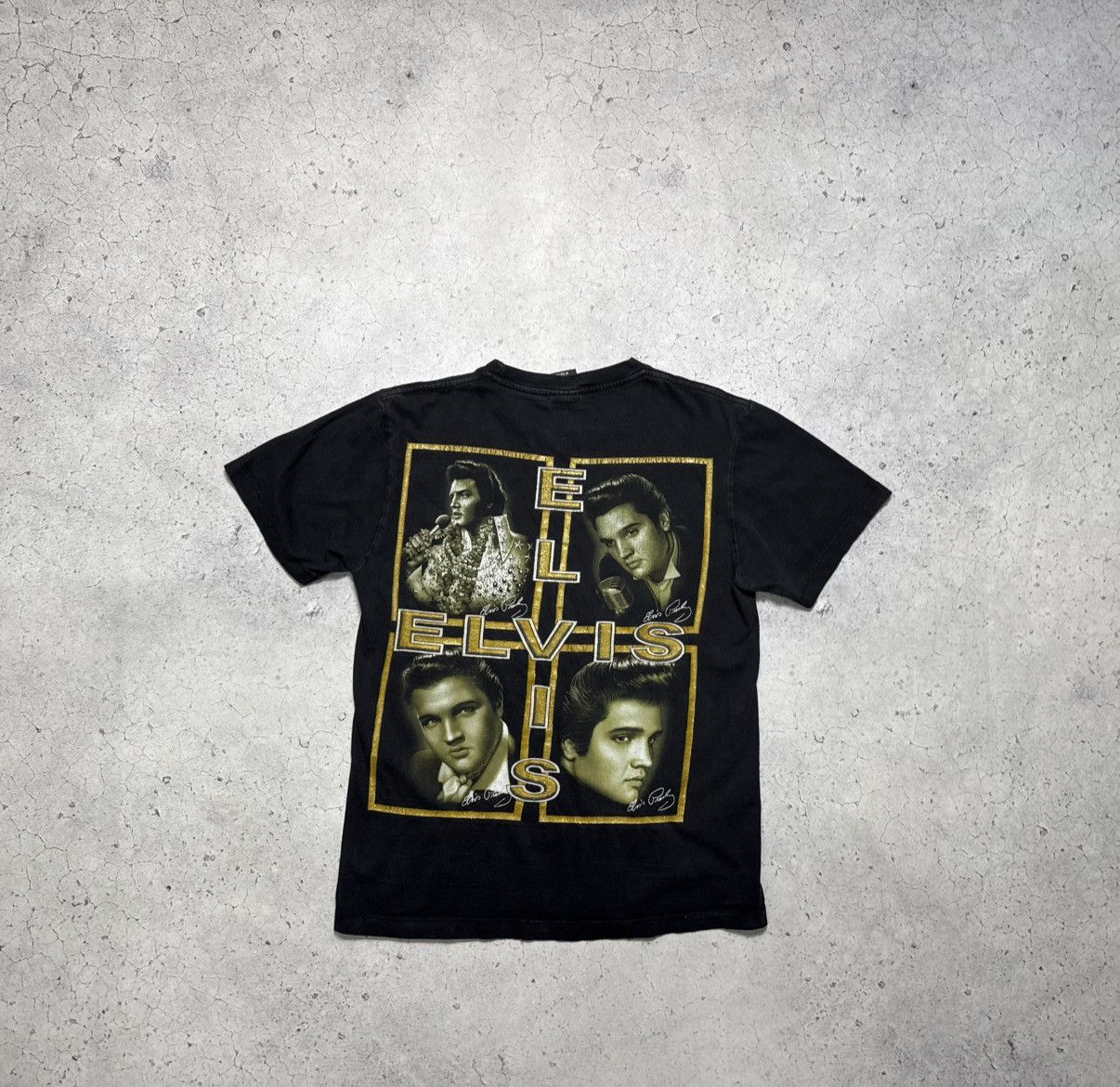Band Tees Elvis Presley Vintage 90’s Rock T-Shirt Big Logo Size US S / EU 44-46 / 1 - 2 Thumbnail