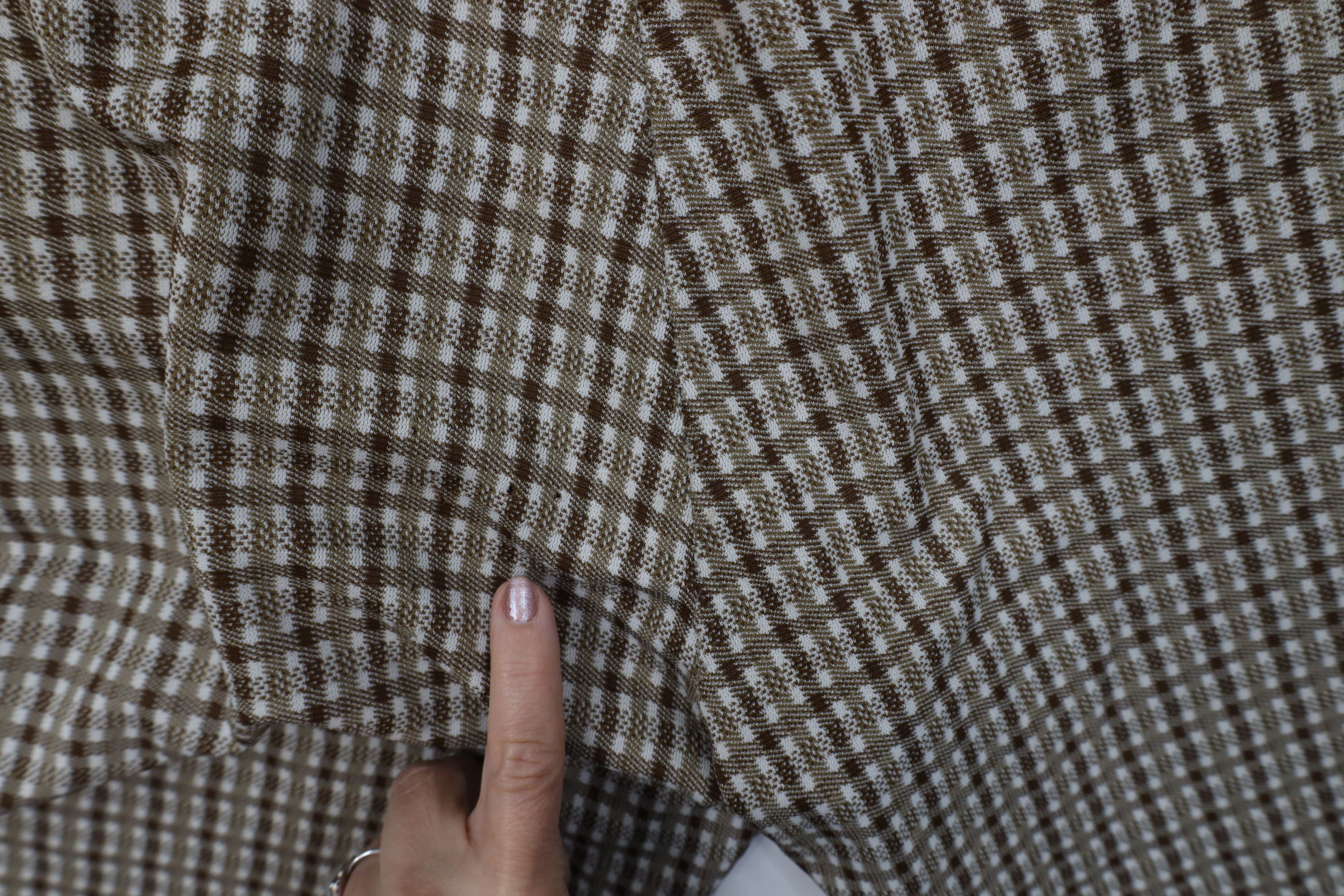 Vintage Vintage 70s Streetwear Bell Bottoms Chino Pants Plaid USA Size US 40 / EU 56 - 13 Thumbnail