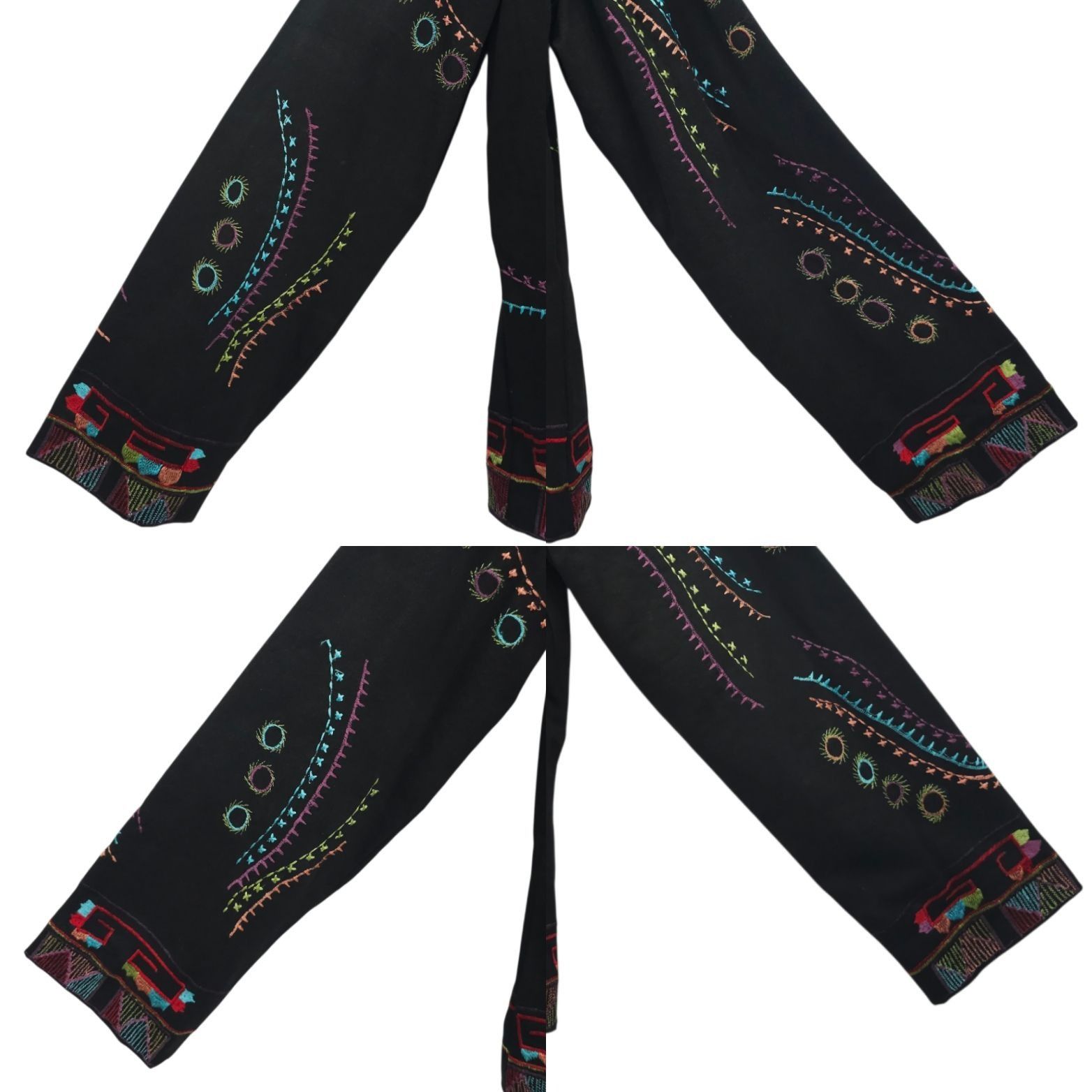 Other Yak Magik Embroidered Jacket XL Art to Wear Boho Cotton Size XL / US 12-14 / IT 48-50 - 13 Thumbnail