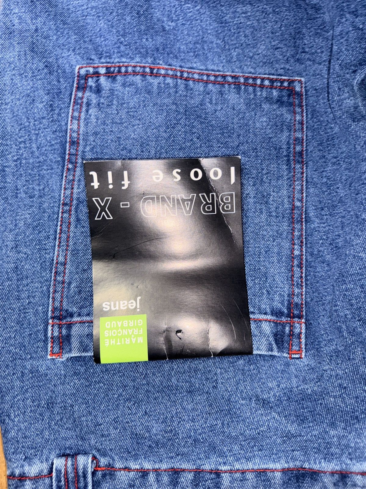 Marithe + Francois Girbaud Vintage 90s Marithe Francois Girbaud Wide-Leg Jeans Size US 44 / EU 60 - 6 Thumbnail
