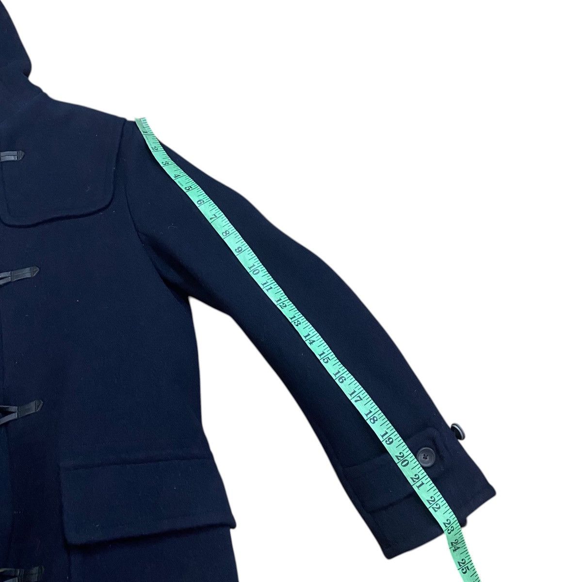 MasterPiece Masterpiece Japan Wool Duffer Coat Hoodie Toggle Jacket Size US S / EU 44-46 / 1 - 18 Thumbnail