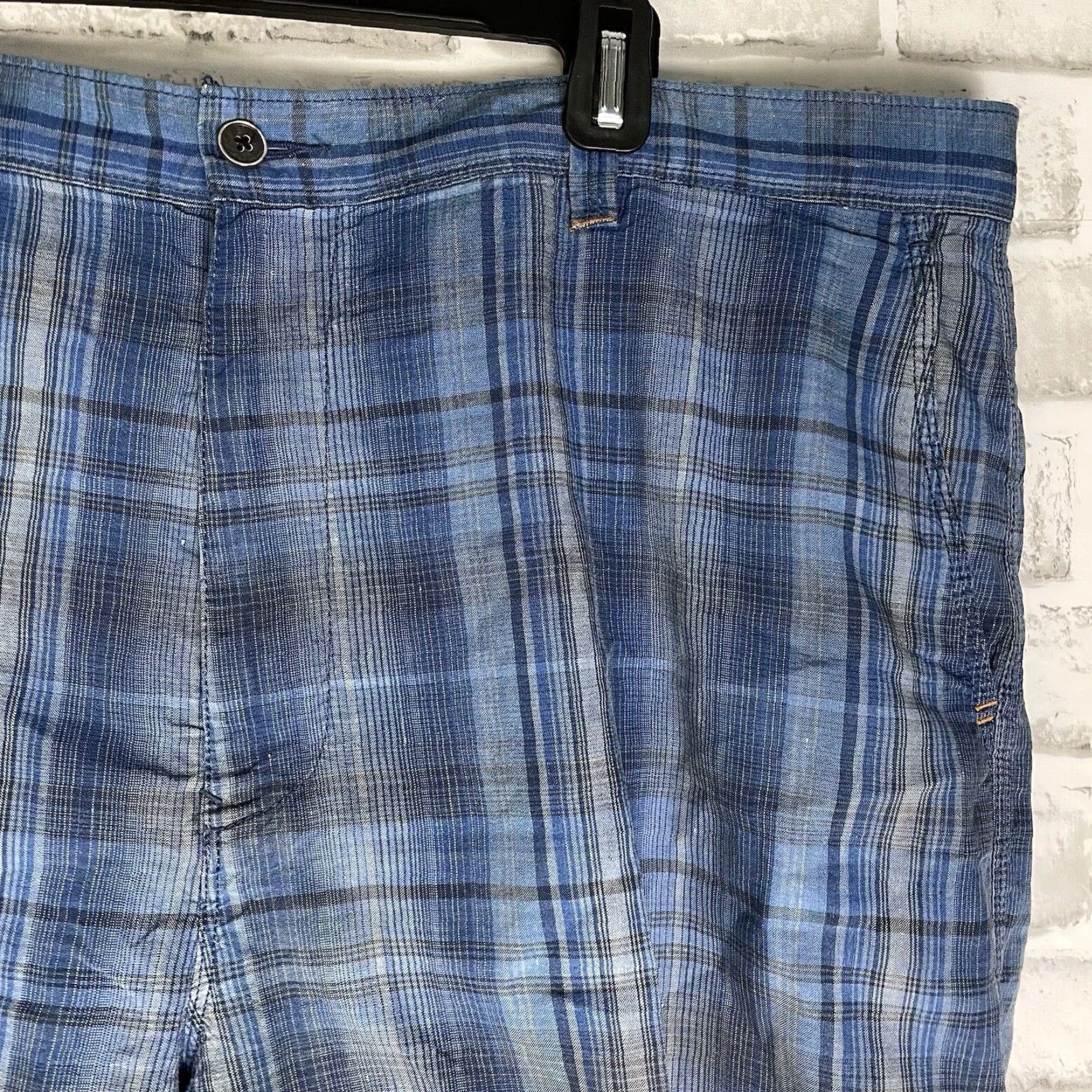 Tommy Bahama Tommy Bahama Linen Blend Shorts Mens Size 40 Blue Casual Size US 40 / EU 56 - 2 Thumbnail