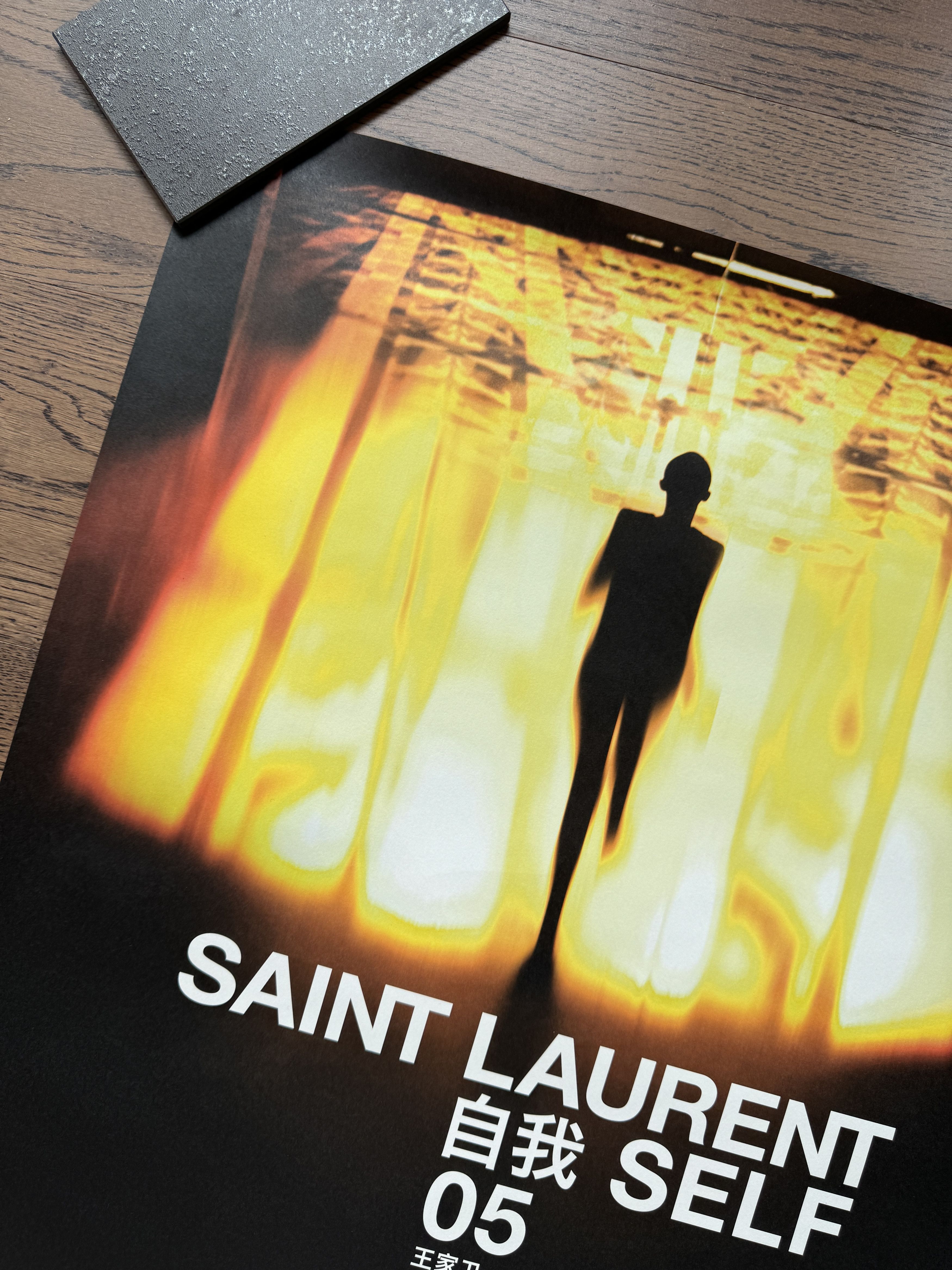 Saint Laurent Paris Saint Laurent x Wong Kar Wai Wing Shya Art Exhibition Poster Size ONE SIZE - 5 Thumbnail