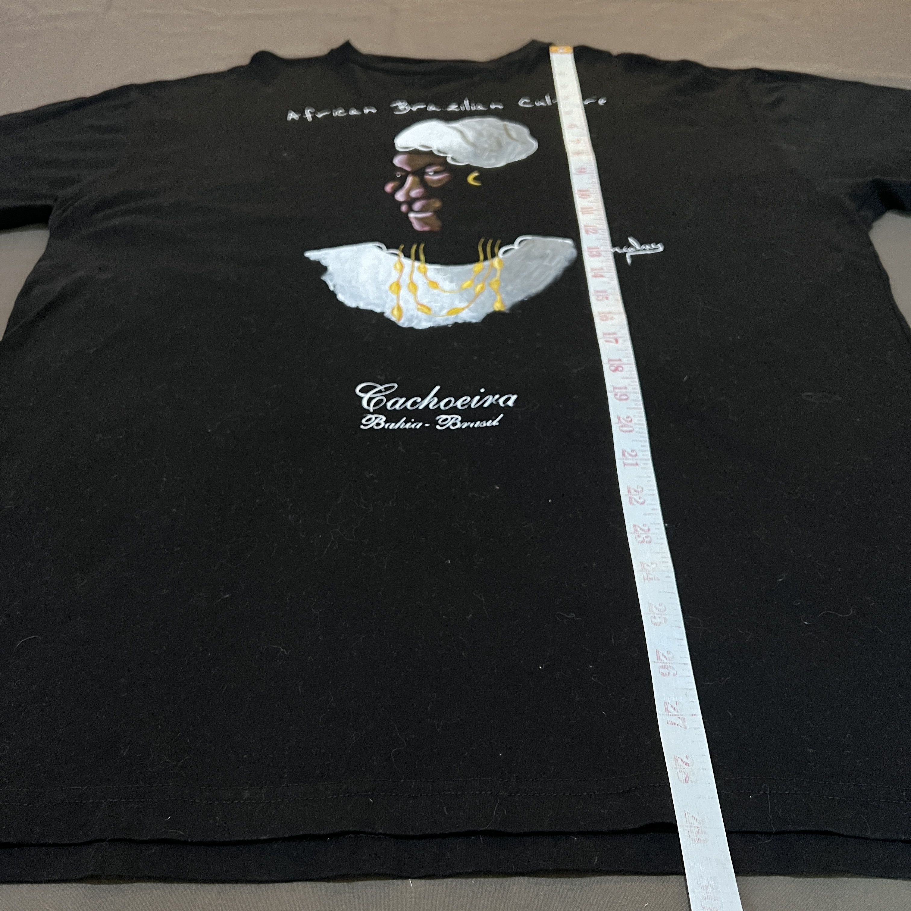 Rap Tees × Vintage Vintage Brazilian African culture black woman Tee XL Size US XL / EU 56 / 4 - 7 Thumbnail