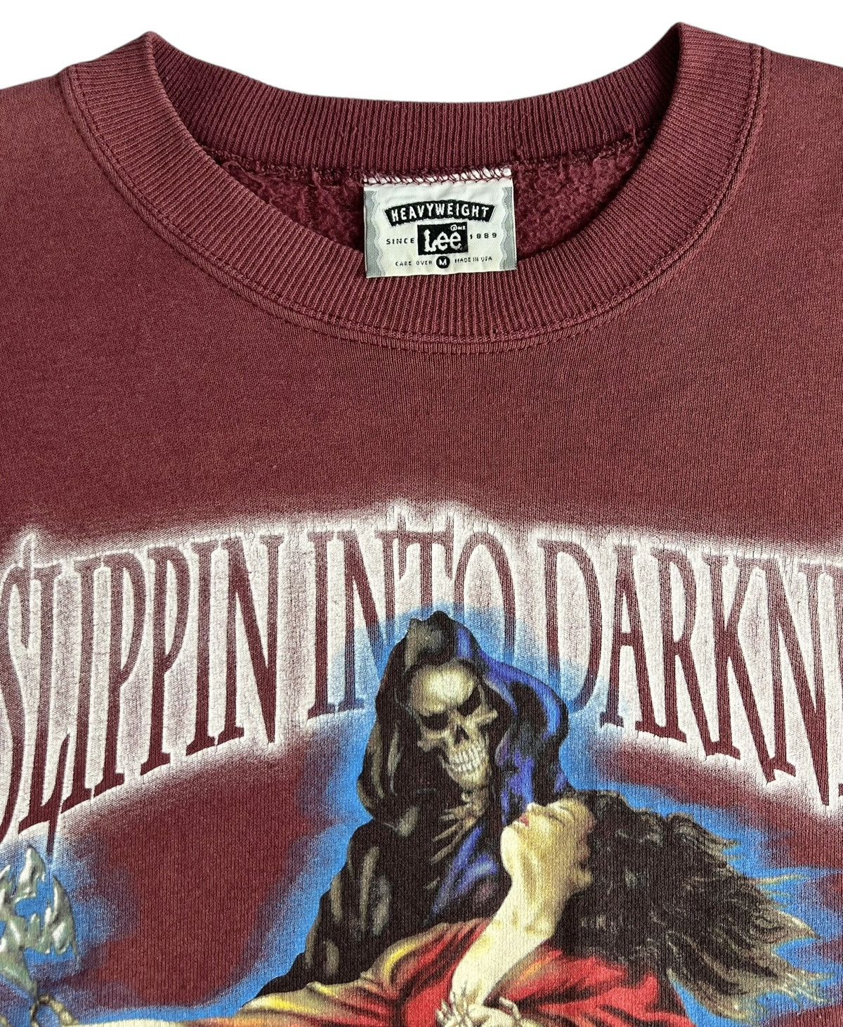 Vintage 90s Vintage Rollin Hard “slippin into darkness” Distressed Size US M / EU 48-50 / 2 - 8 Thumbnail