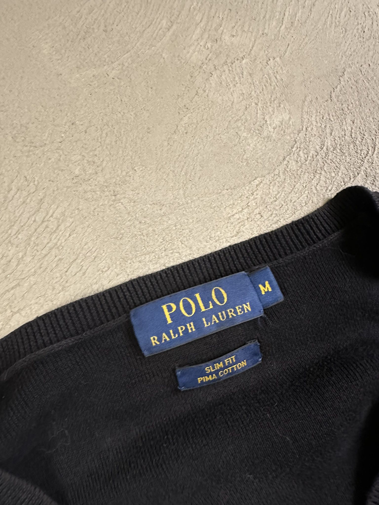 Polo Ralph Lauren Polo Ralph Lauren Logo Cotton V-neck Boxy Sweater Size US L / EU 52-54 / 3 - 14 Thumbnail