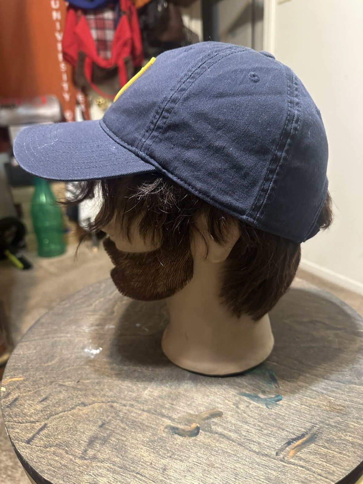 NCAA Vintage NCAA Michigan Wolverines “triple blue” hat 00s Size ONE SIZE - 5 Thumbnail