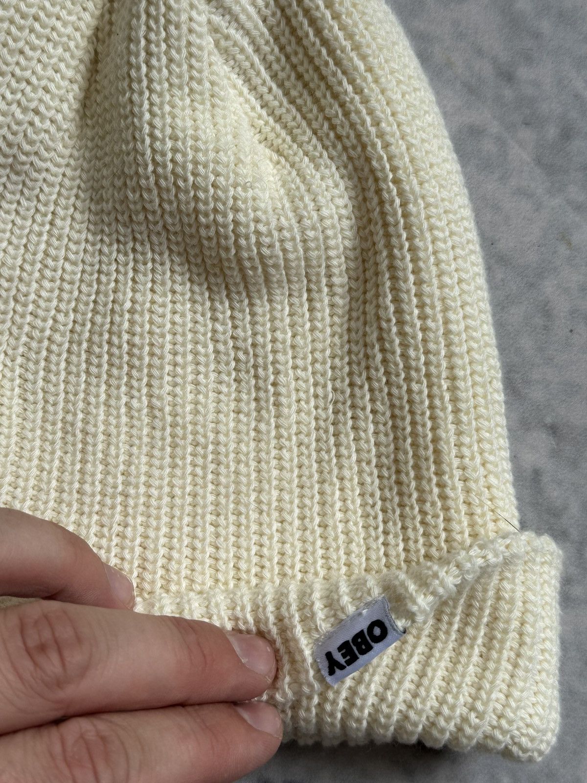 Obey × Vintage Vintage Obey beanie hat Size ONE SIZE - 4 Thumbnail