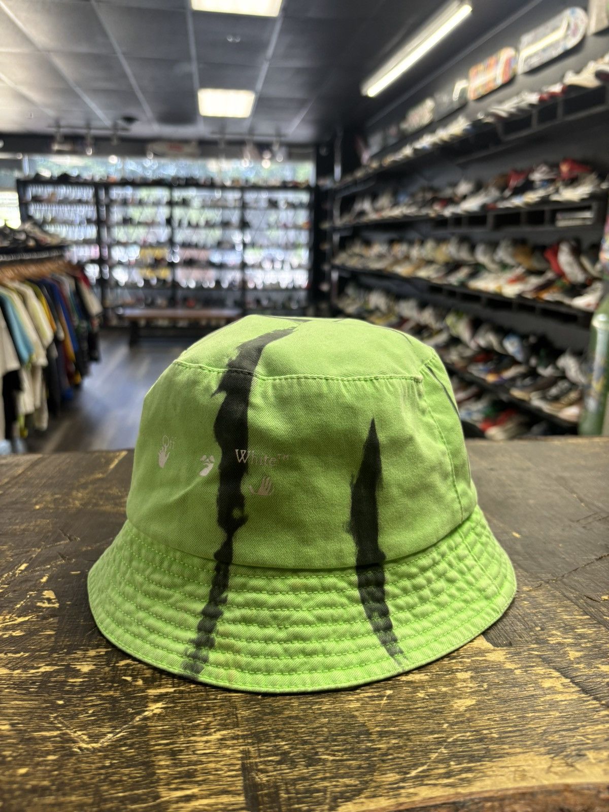 Off-White Off-White bucket hat green Size ONE SIZE - 1 Thumbnail