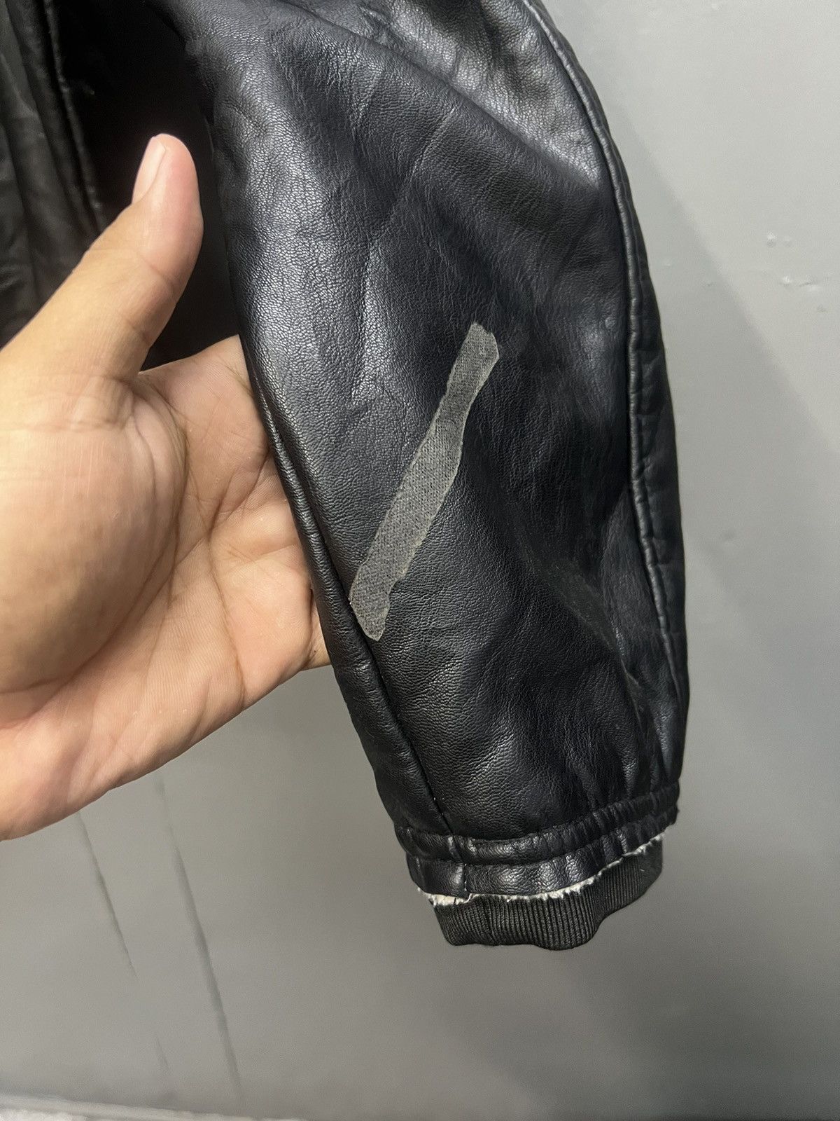 Japanese Brand Leather Jacket with Fleece Lining Size US M / EU 48-50 / 2 - 5 Thumbnail