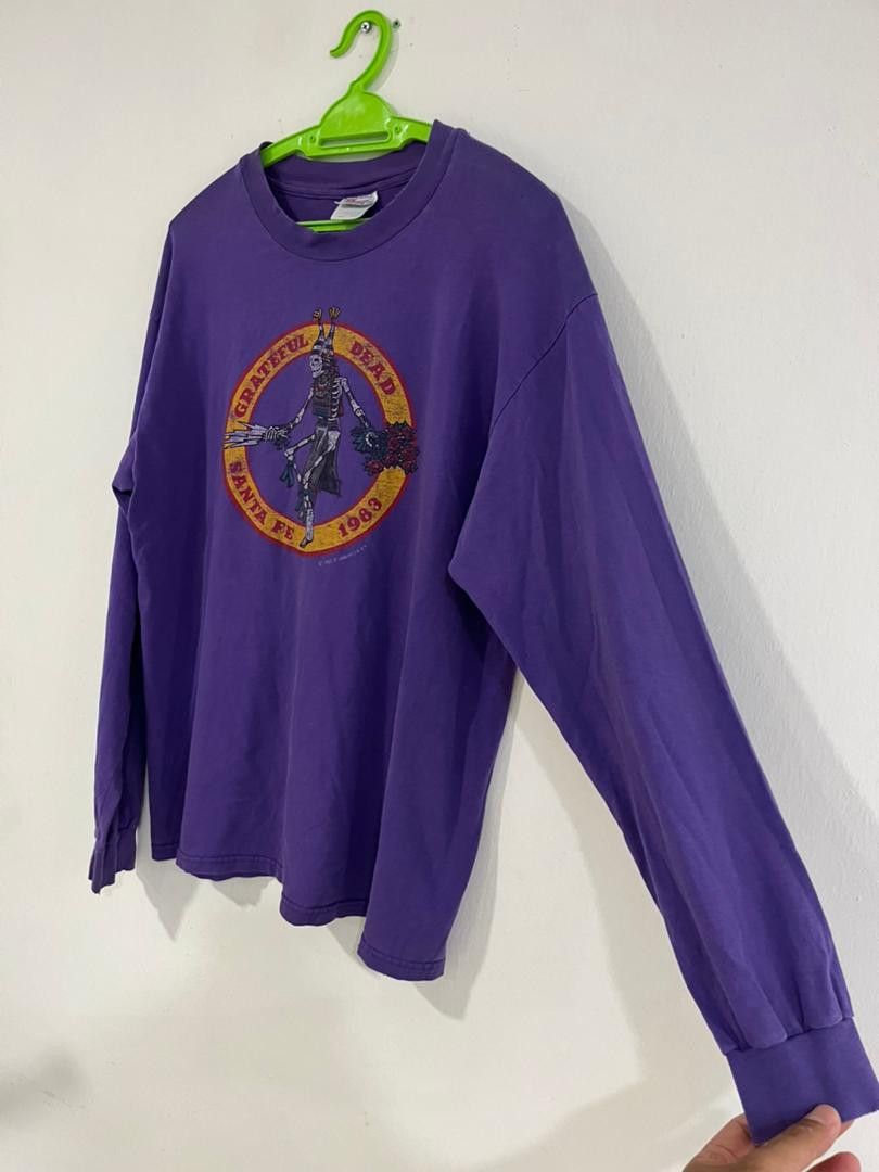 Band Tees × Vintage Vintage 90s Gradeful Dead Band Music Long Sleeve Shirt Size US L / EU 52-54 / 3 - 7 Thumbnail