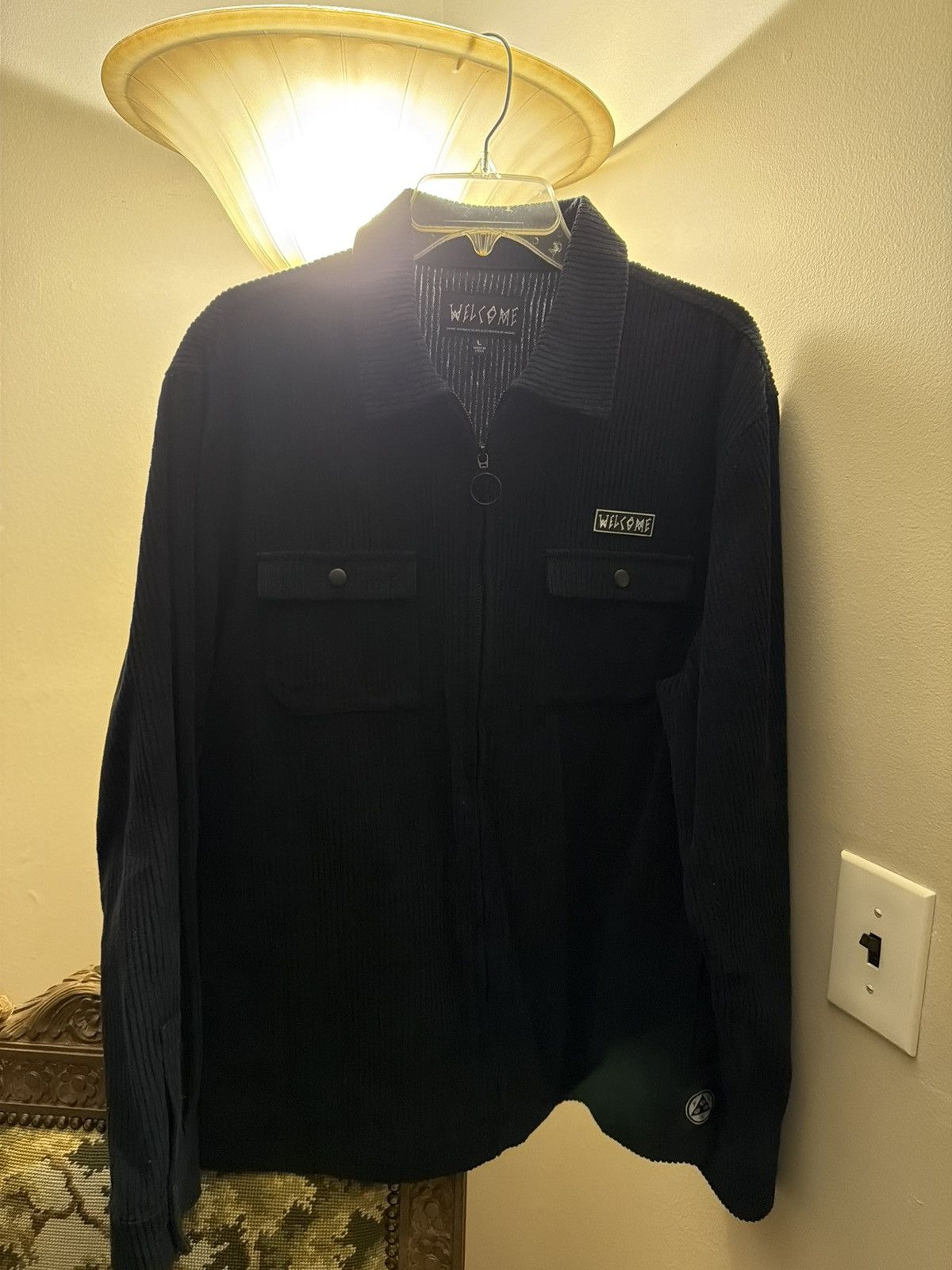 Welcome Skateboards Welcome skateboards corduroy zip up long sleeve Size US L / EU 52-54 / 3 - 1 Thumbnail