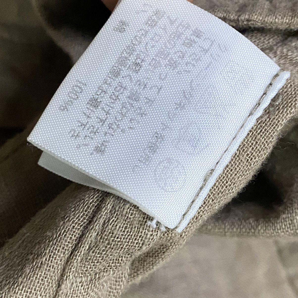 Issey Miyake 1 mile Plantation By Issey Miyake Olive Green Shirt Button Size US M / EU 48-50 / 2 - 12 Thumbnail