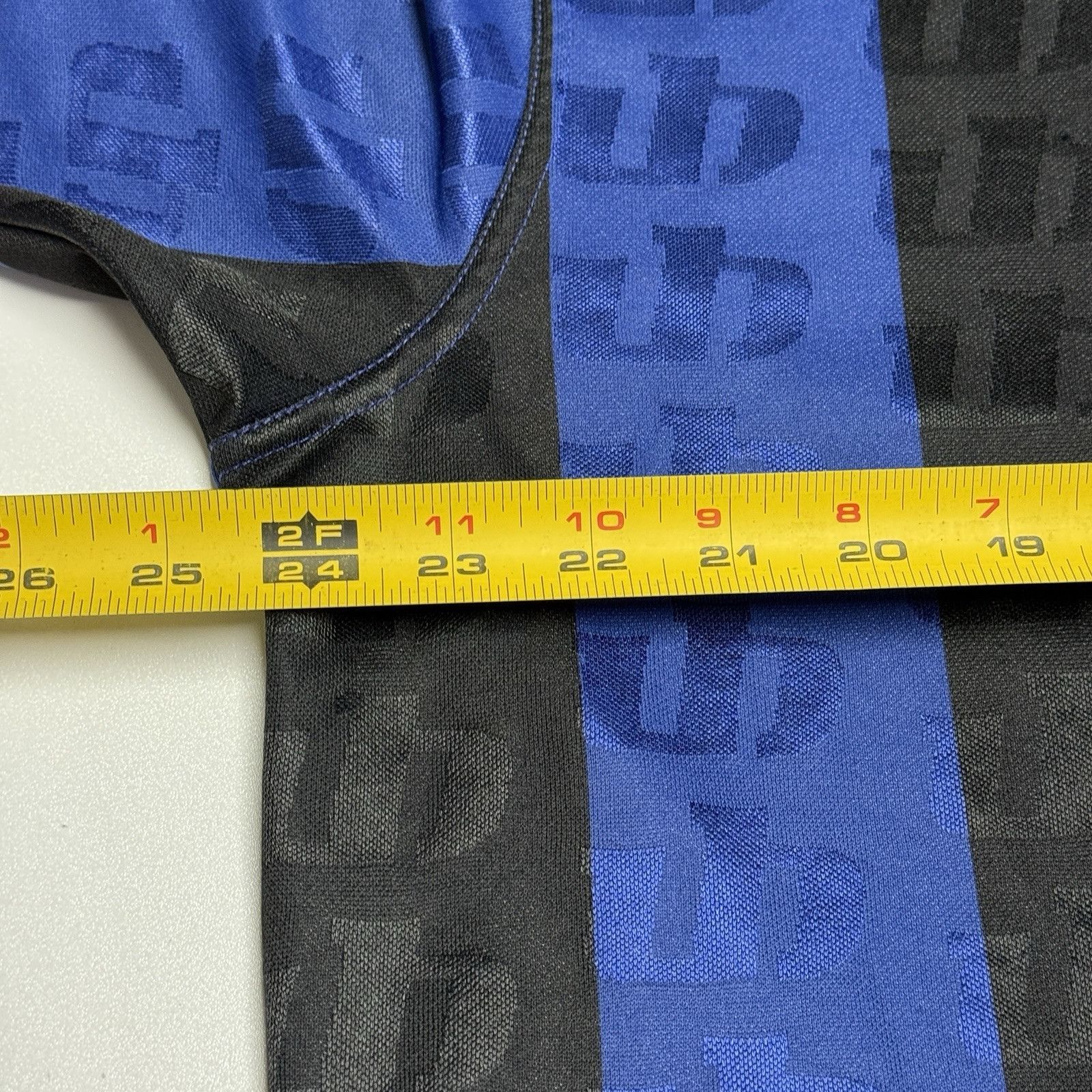 UNIONBAY × Vintage Vintage Union Bay Soccer Jersey Mens XL Blue/Black Short Sle Size US XL / EU 56 / 4 - 14 Thumbnail