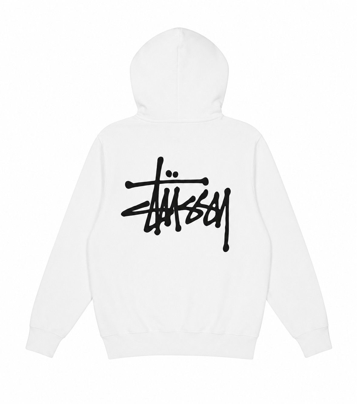 Stussy Stussy Basic Hoodie Pigment Dyed Pullover Unisex White Size US XS / EU 42 / 0 - 1 Thumbnail