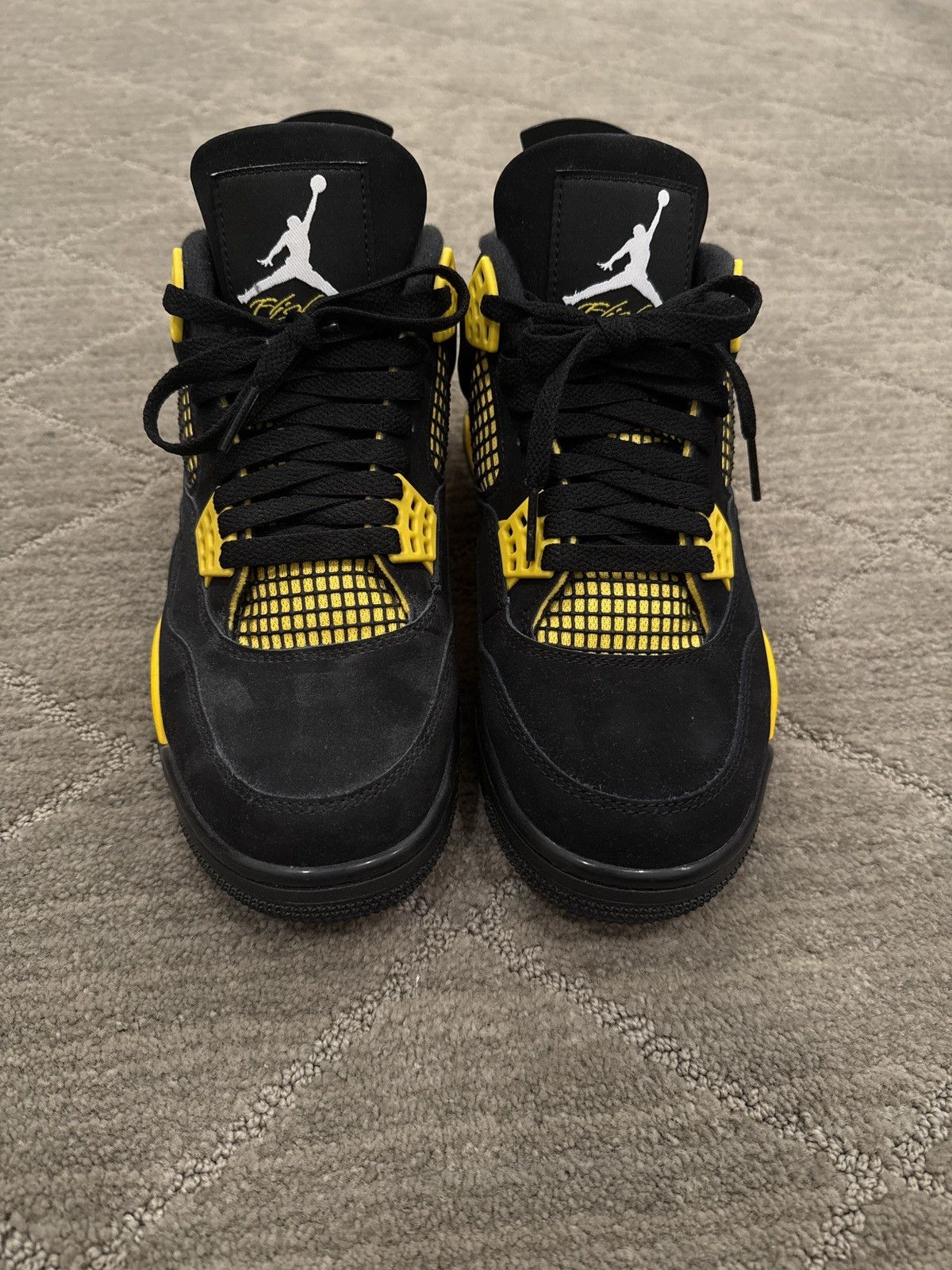 Nike Jordan Retro 4 Thunder Colorway Size US 8 / EU 41 - 3 Thumbnail