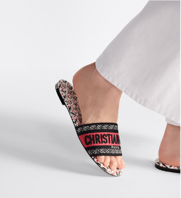 Dior o1w1db10625 Dioramour Dway Slides in Multicolor Size US 10 / IT 40 - 6 Thumbnail