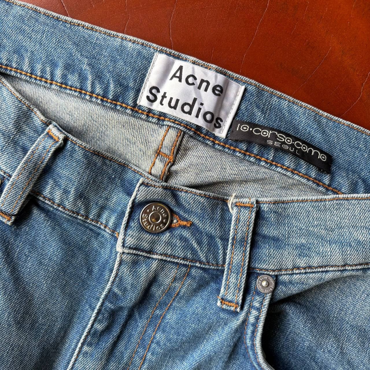 Acne Studios Acne Studios Ace Carter Slim Fit Blue Jeans Pants Size US 32 / EU 48 - 7 Thumbnail
