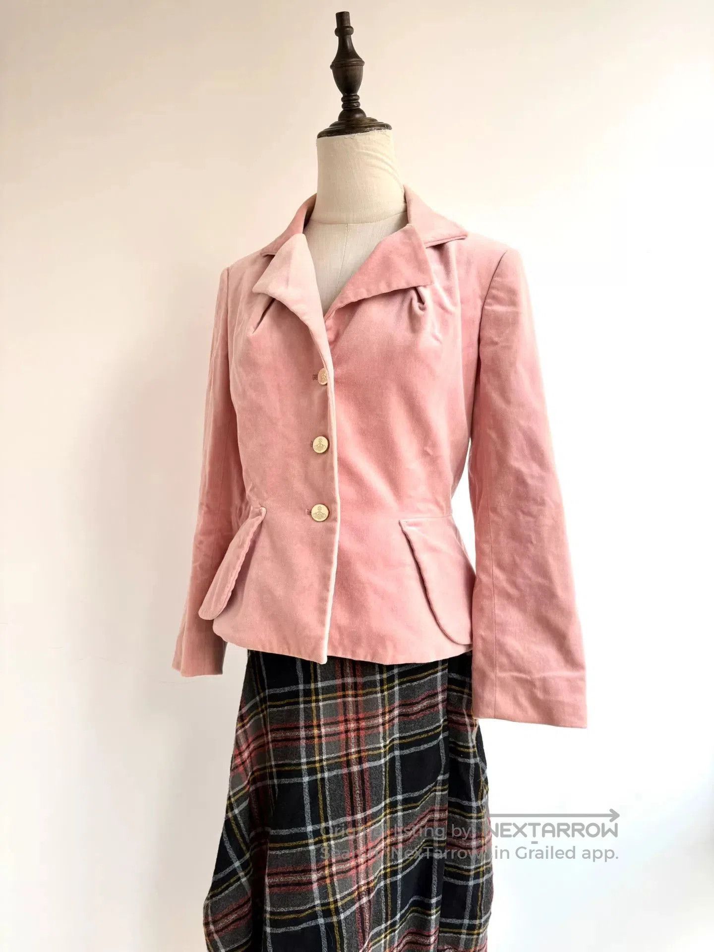 Vivienne Westwood vivienne westwood pink velvet jacket. Size M / US 6-8 / IT 42-44 - 2 Thumbnail