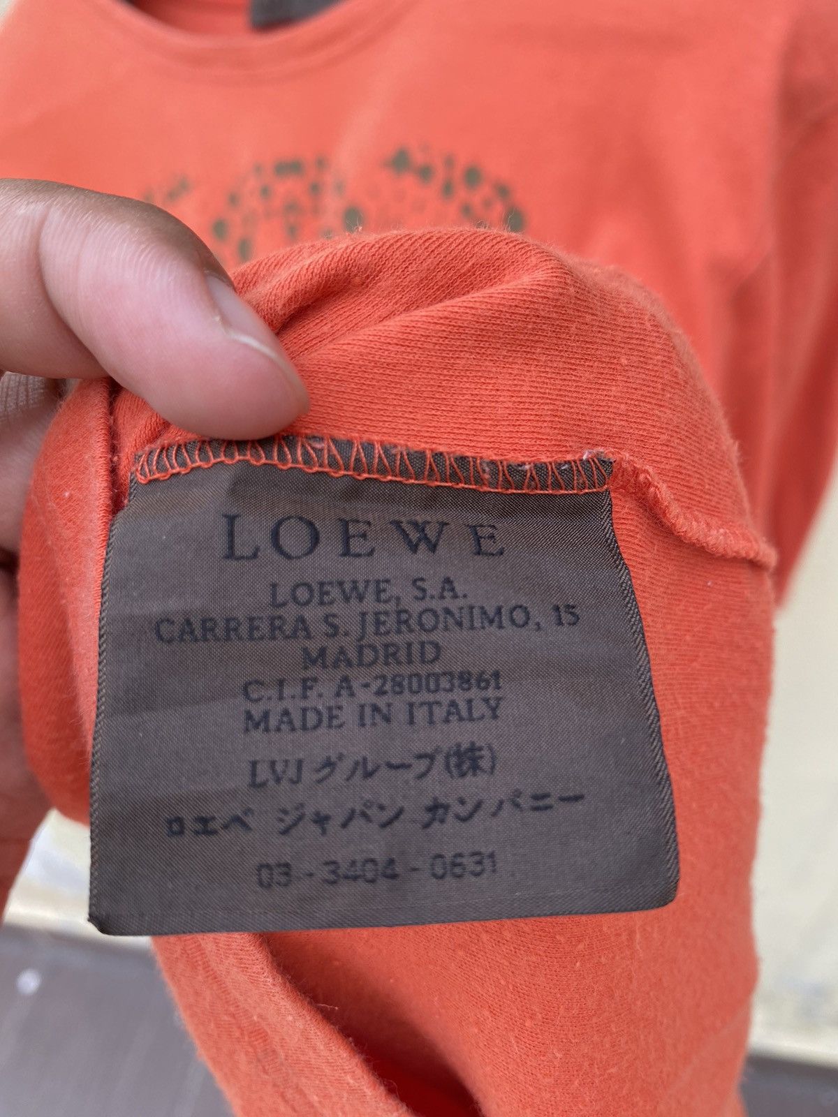 Loewe vintage loewe tee Size US S / EU 44-46 / 1 - 10 Thumbnail