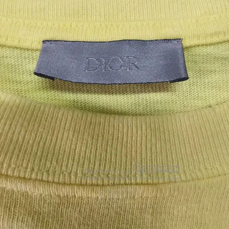 Dior Dior Yellow Cotton Men's T-Shirt . Size US XS / EU 42 / 0 - 3 Thumbnail