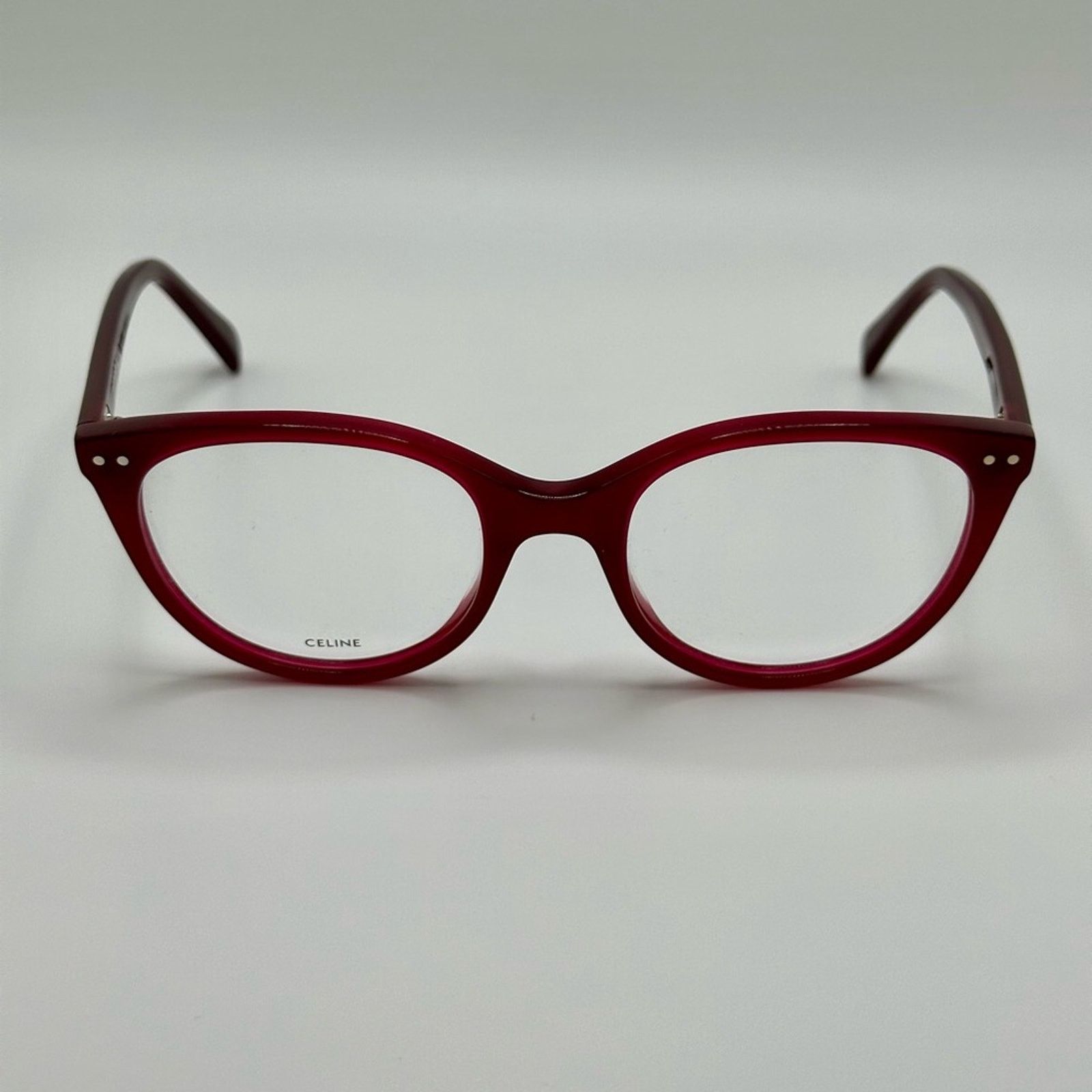 Celine NEW Celine Women's Glasses CL50068I 52069 Burgundy Size ONE SIZE - 1 Thumbnail