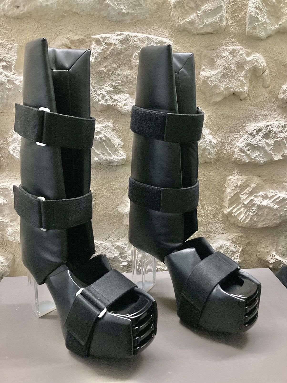 Rick Owens NEVER WORN / Open Splint Kiss Boots by Rick Owens Size US 9 / EU 42 - 3 Thumbnail