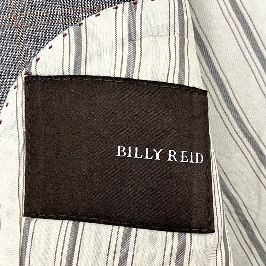 Billy Reid VINTAGE Billy Reid Blazer Mens 40R Gray Glen Check Wool 2-Button Coat Suit Jacket Career Size 40R - 3 Thumbnail