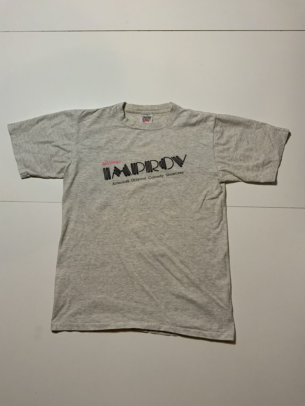 Vintage Vintage San Diego Improv Comedy Tour Single Stitch T-Shirt Size US L / EU 52-54 / 3 - 1 Thumbnail
