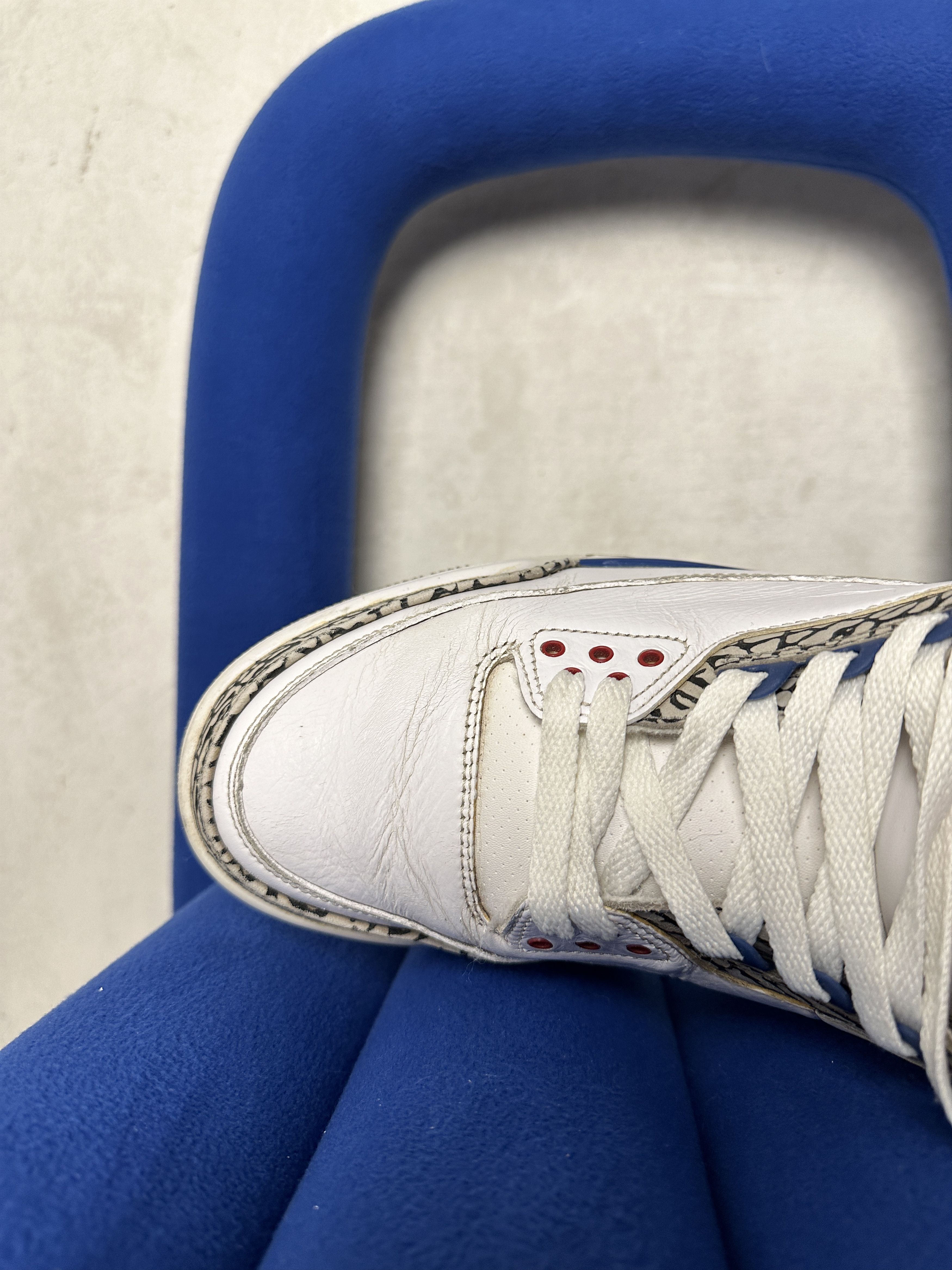 Jordan Brand Nike Air Jordan 3 Retro True Blue (2011) Size US 10 / EU 43 - 8 Thumbnail