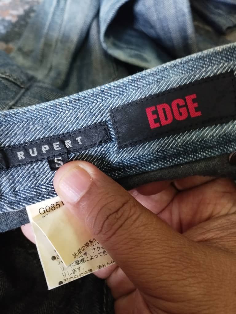Tornado Mart Flare Jeans Made In Japan Rupert Edge Lightning Wash Jeans Size US 29 - 15 Thumbnail