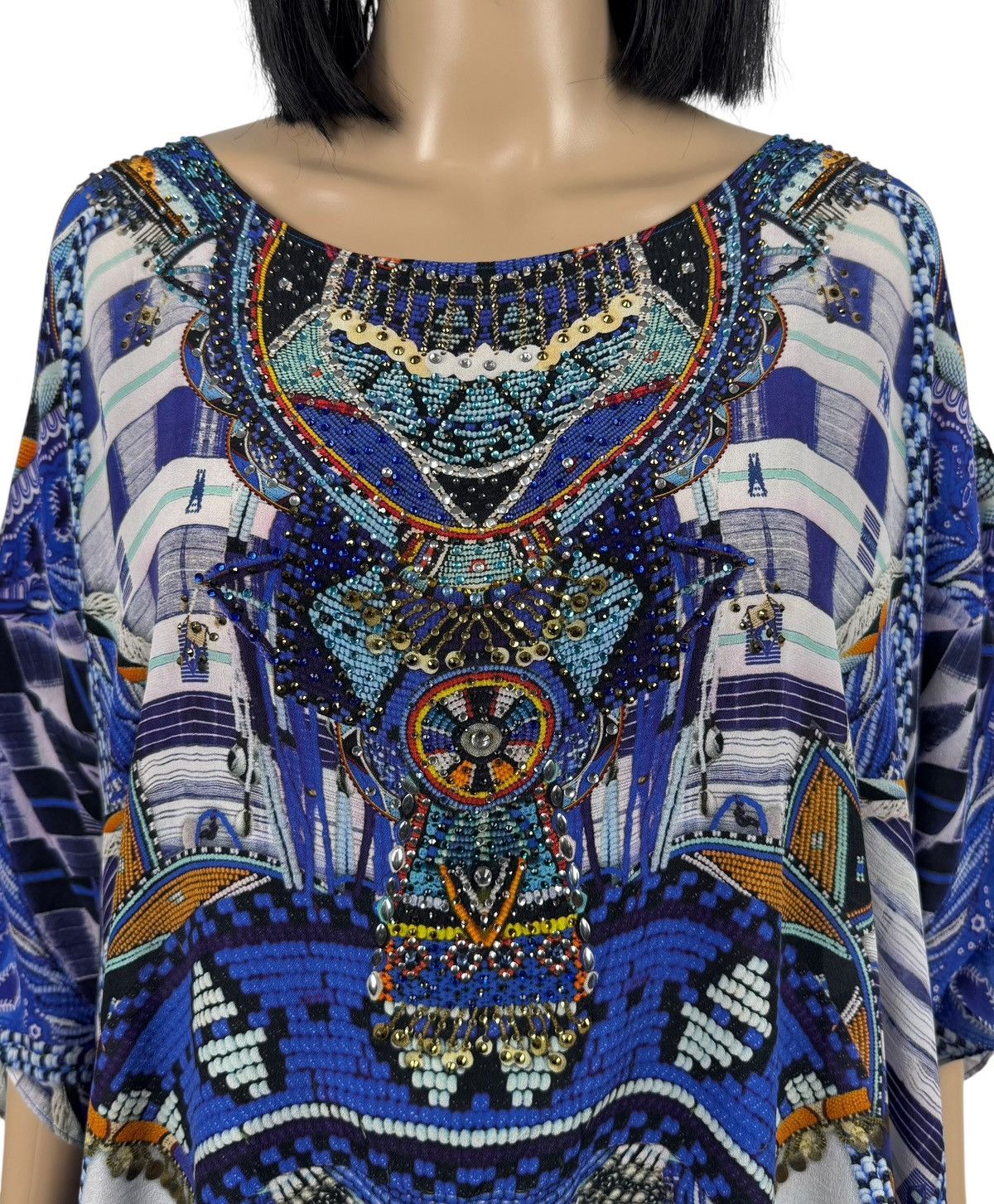 CAMILLA Camilla Silk Printed Tunic Emblished One Size Size ONE SIZE - 3 Thumbnail