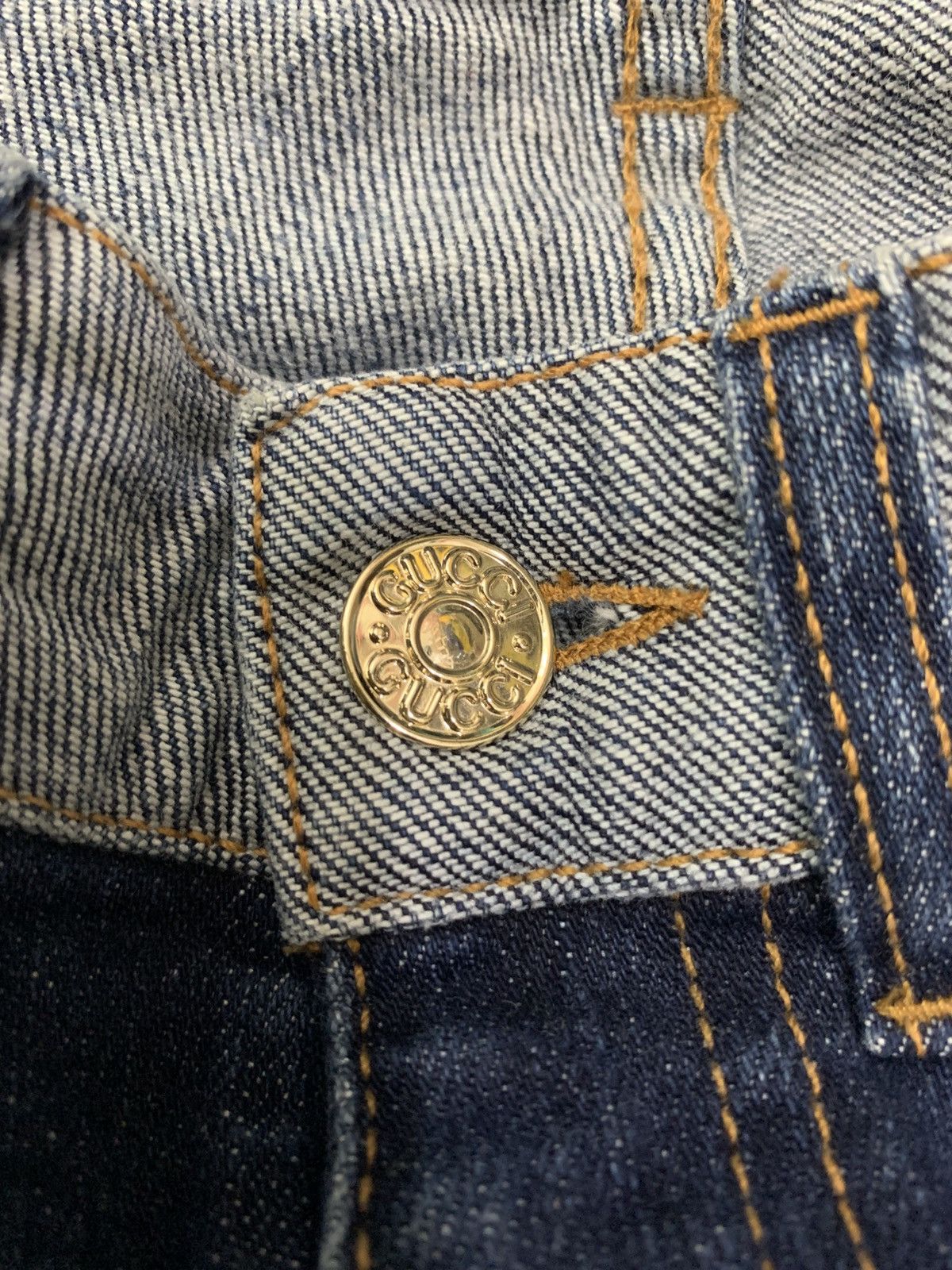 Gucci Gucci Horsebit Low-Rised Flared Womens Jeans 70's Size 25" / US 0 / IT 36 - 5 Thumbnail