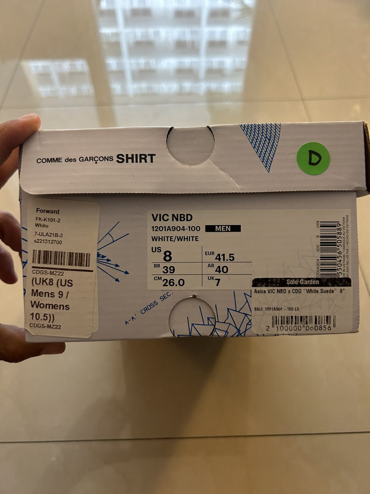 Asics × CDG by Comme des Garcons ASICS x cdg VIC NBD Size US 9 / EU 42 - 8 Thumbnail