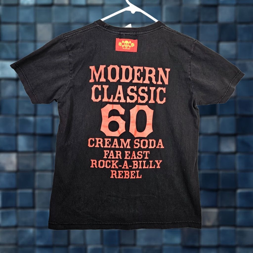 Vintage Cream Soda Tee Unisex Adult T-Shirt Size M Black Embroidered Short Sleeve Vintage: No Size M / US 6-8 / IT 42-44 - 1 Thumbnail