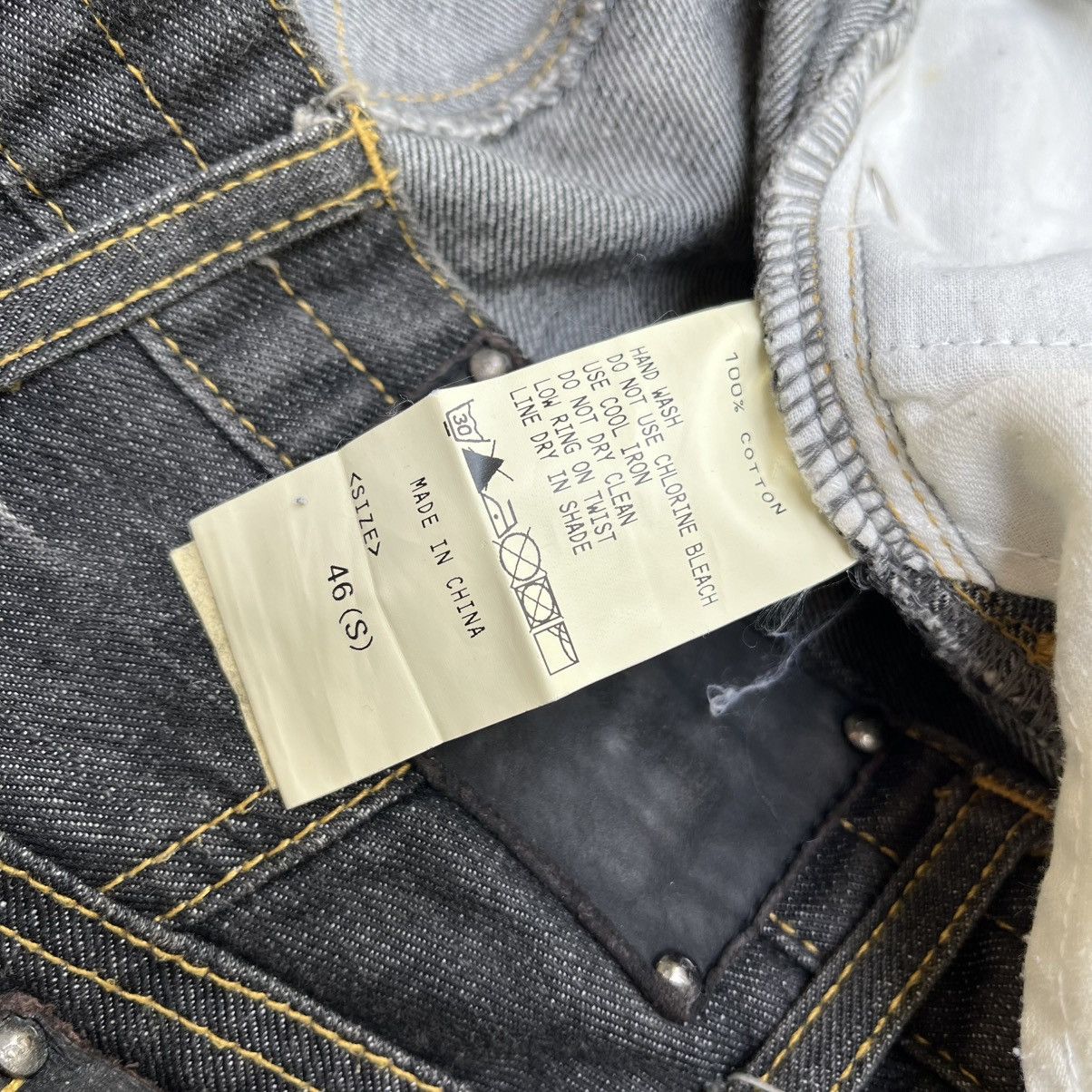 Hysteric Glamour Flared Jeans Faded Clawmark Japanese Bootcut Rusty Denim Size US 29 - 8 Thumbnail