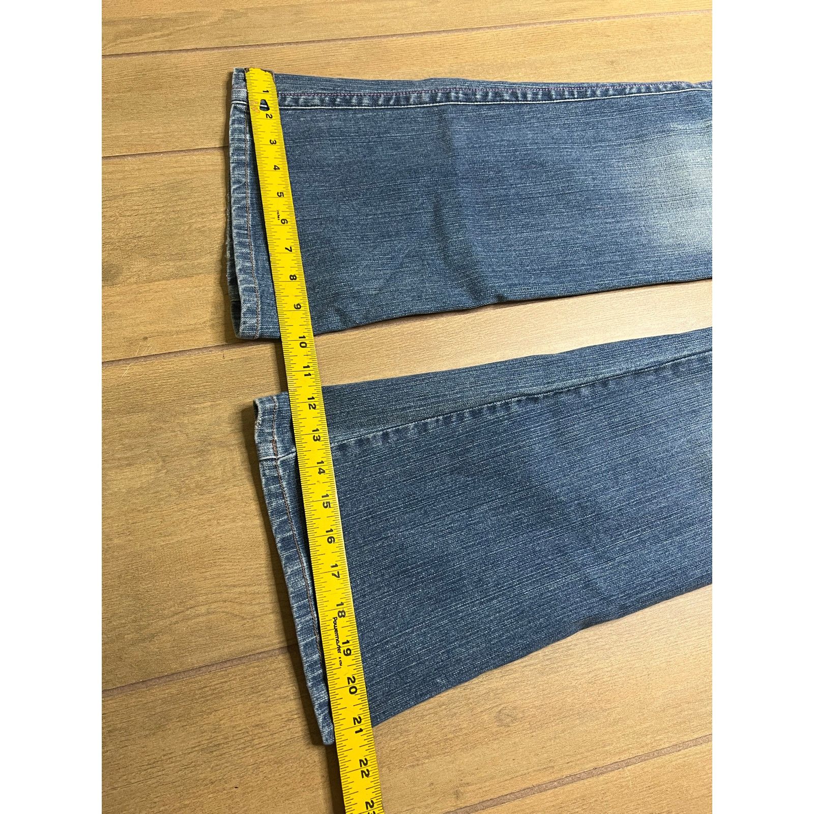 Vintage Vintage Bongo Flare Jeans Womens Size 11 Y2K Low Rise Size 31" - 9 Thumbnail