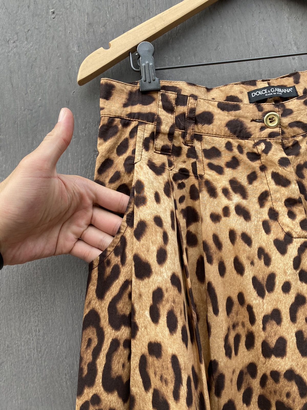 Dolce & Gabbana Dolce Gabbana vintage leopard printed pants size 40 Size 40" / US 18 - 4 Thumbnail