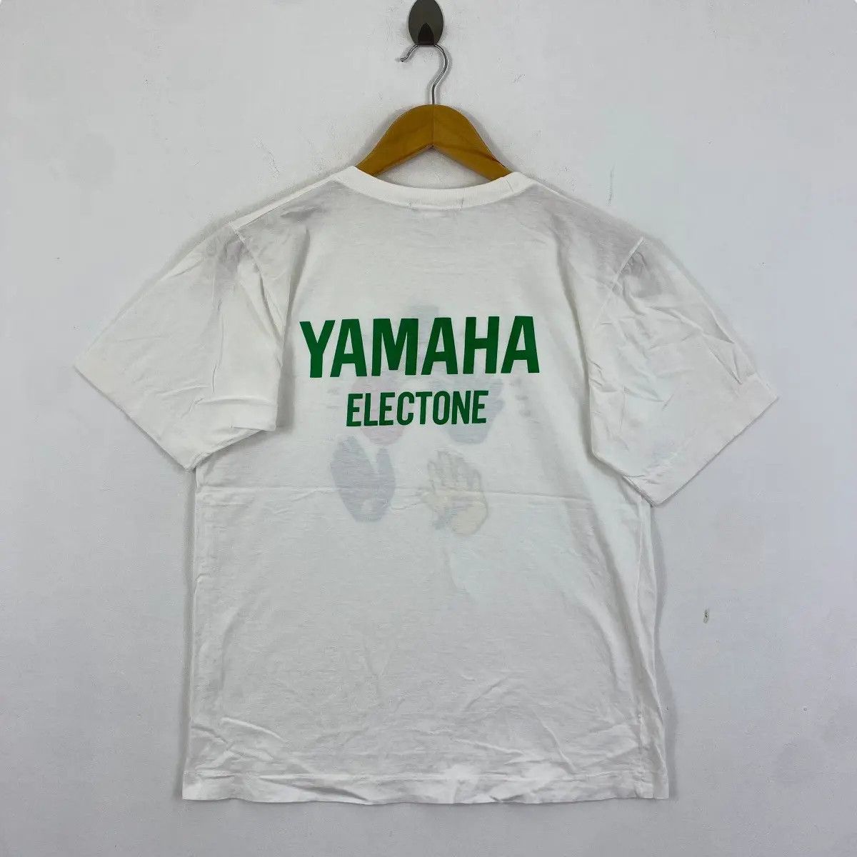 Vintage Vintage 90's YAMAHA ELECTON FESTIVAL 25Th Anniversary Tee Size US M / EU 48-50 / 2 - 4 Thumbnail