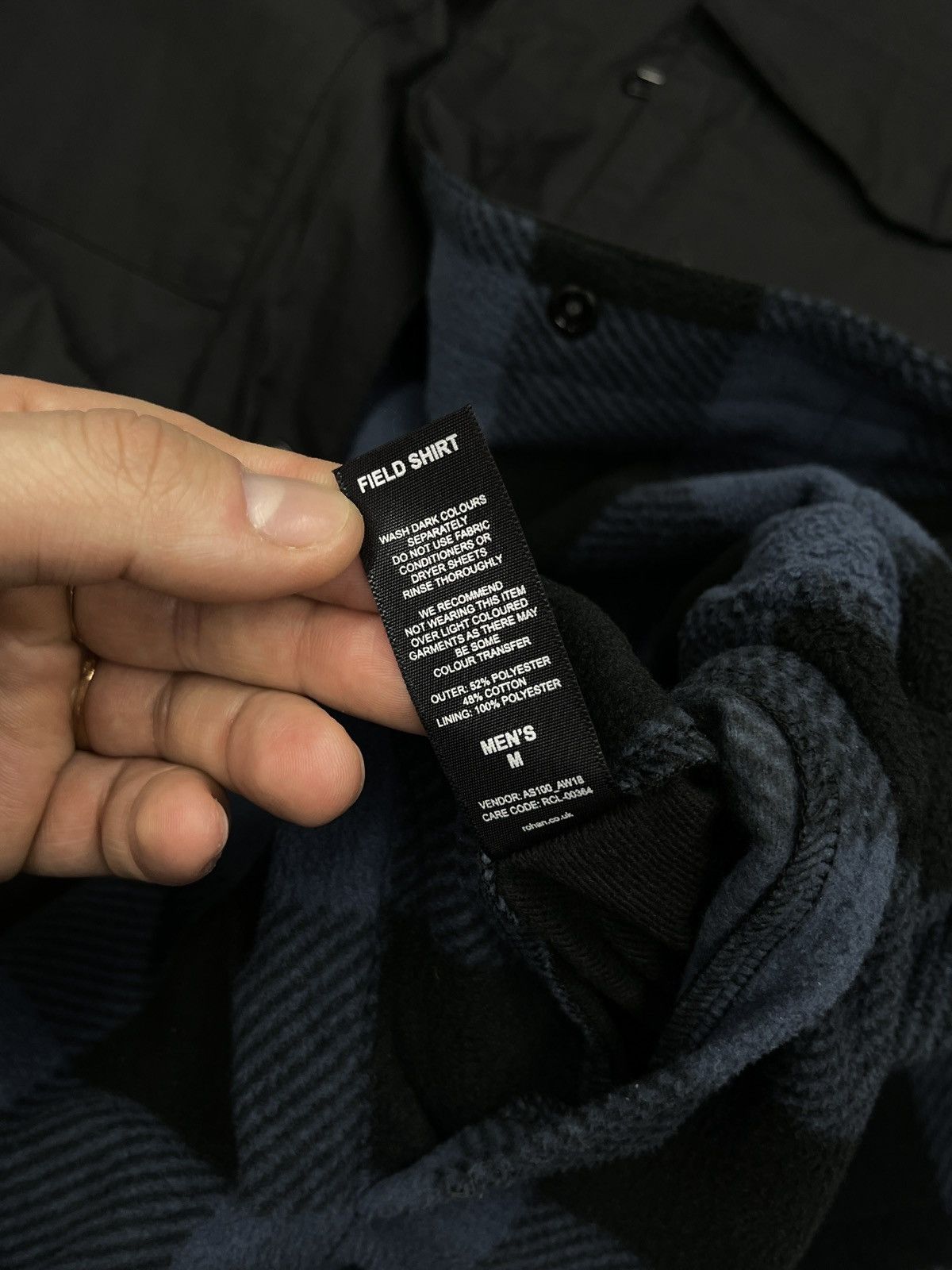 Other Rohan Field Reversible Insulated Jacket Black / Blue Flannel Size US M / EU 48-50 / 2 - 15 Thumbnail