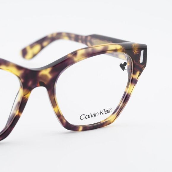 Calvin Klein Calvin Klein CK23518 528 Eyeglasses Violet Havana 52mm Size ONE SIZE - 2 Thumbnail
