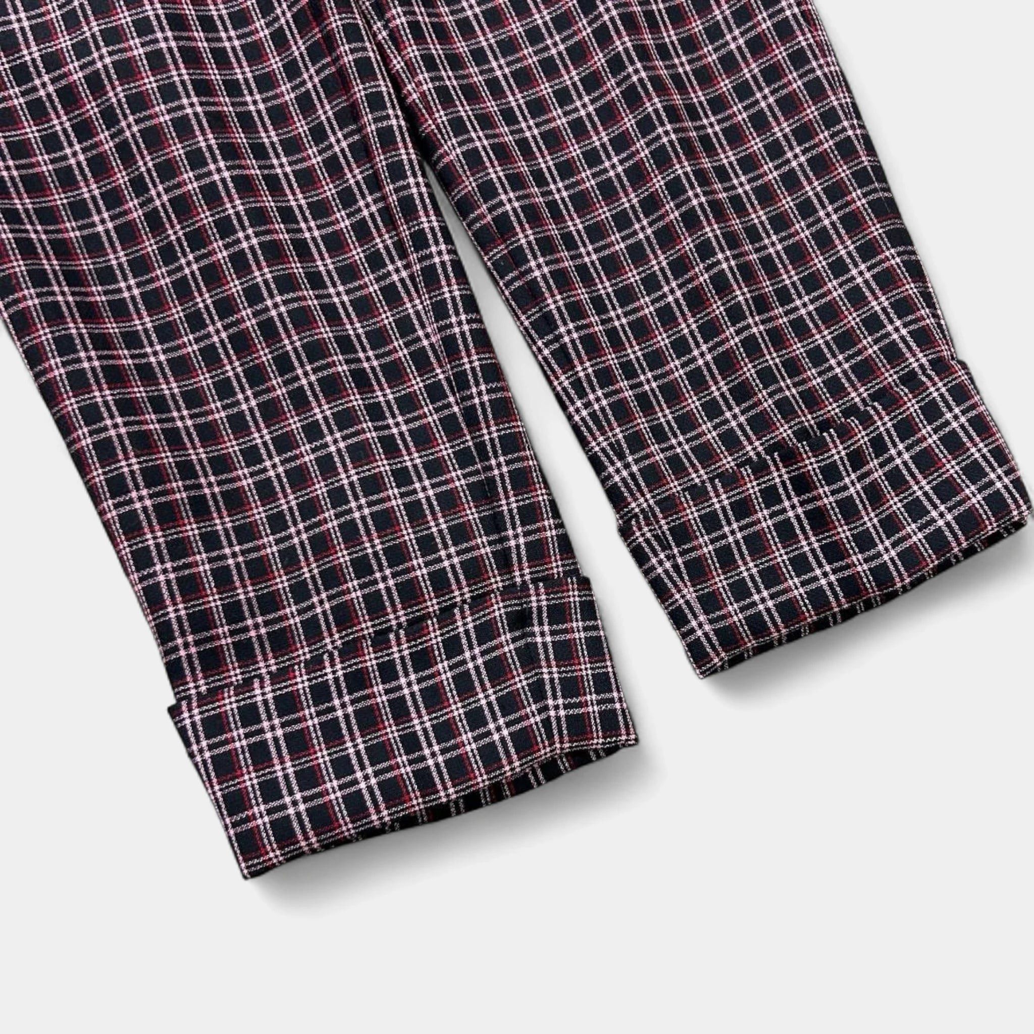 Miu Miu Miu Miu 3/4 Checkered Pants Size 30" / US 8 / IT 44 - 3 Thumbnail