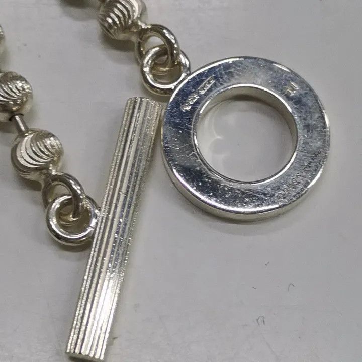 Gucci Gucci Boule Silver Beaded Necklace for Women-2507 Size ONE SIZE - 2 Thumbnail