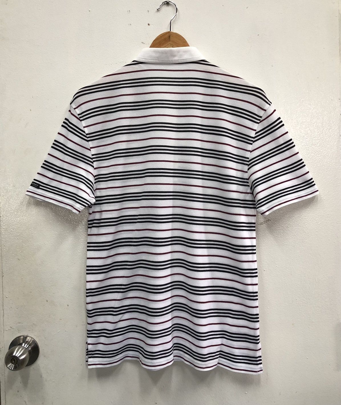 Burberry Burberry Black Label Men’s Striped Short Sleeve Polo Shirt Size US M / EU 48-50 / 2 - 3 Thumbnail