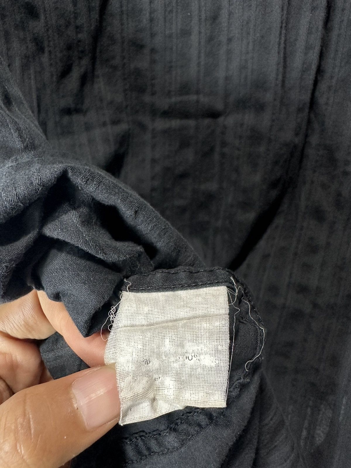 Issey Miyake 90s UNDEFINED WESTERN SHIRT ARROW POCKET ISSEY YOHJI STYLE Size US M / EU 48-50 / 2 - 8 Thumbnail