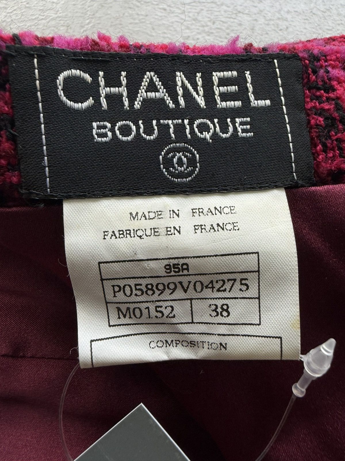 Chanel 1995 Barbie Collection - Chanel Tweed Set Size XS / US 0-2 / IT 36-38 - 20 Thumbnail