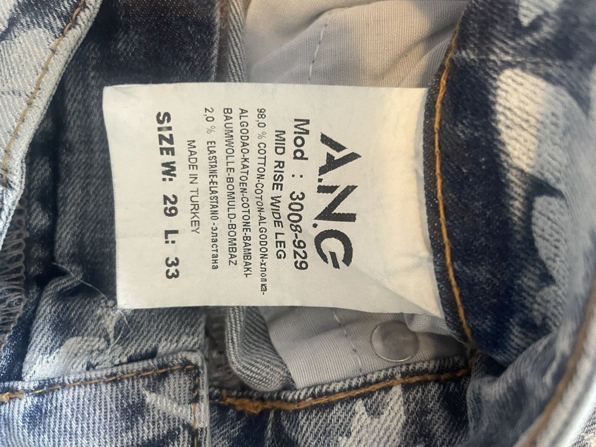 Other Blue and white floral print jeans Size 28" / US 6 / IT 42 - 4 Thumbnail